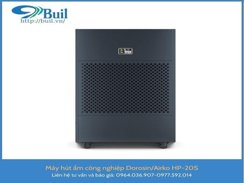 Máy hút ẩm công nghiệp Dorosin/Airko HP-20S phù hợp cho các kho xưởng sản xuất