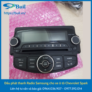 Đầu phát thanh Radio Samsung cho xe ô tô Chevrolet Spark - Buil.vn
