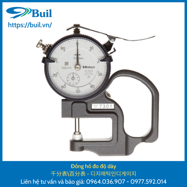 Đồng hồ đo độ dày - buil.vn phân phối