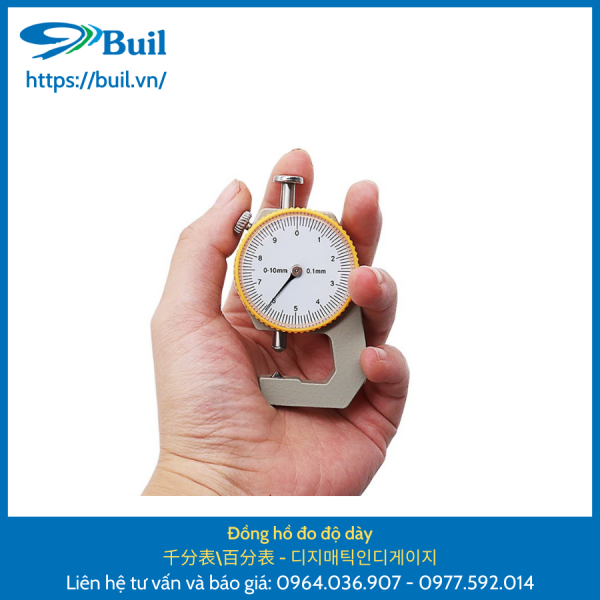 Đồng hồ đo độ dày chính xác - buil.vn