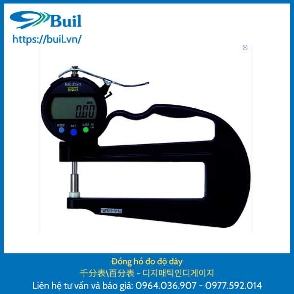 Đồng hồ đo độ dày công nghiệp - buil.vn